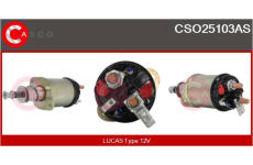 Elektromagnetický spínač pre żtartér CASCO CSO25103AS