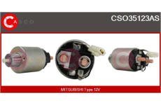 Elektromagnetický spínač pre żtartér CASCO CSO35123AS