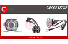 Odpor, vnitřní tlakový ventilátor CASCO CRS70040AS