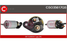 Odpor, vnitřní tlakový ventilátor CASCO CRS71004AS