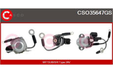 Odpor, vnitřní tlakový ventilátor CASCO CRS71028AS