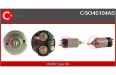 Elektromagnetický spínač, startér CASCO CSO40104AS