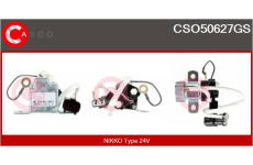 Odpor, vnitřní tlakový ventilátor CASCO CRS72003GS