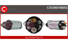 Elektromagnetický spínač pre żtartér CASCO CSO60106AS