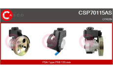 Odpor, vnitřní tlakový ventilátor CASCO CRS75010AS