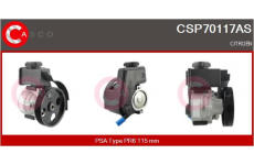 Odpor, vnitřní tlakový ventilátor CASCO CRS75011AS