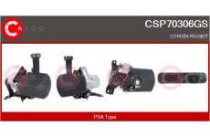 Hydraulické čerpadlo, řízení CASCO CSP70306GS