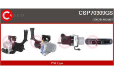 Hydraulické čerpadlo, řízení CASCO CSP70309GS