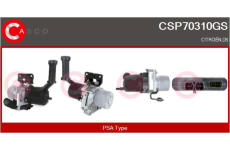 Hydraulické čerpadlo, řízení CASCO CSP70310GS