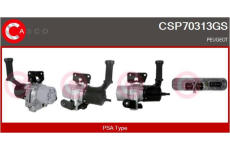 Odpor, vnitřní tlakový ventilátor CASCO CRS77006GS