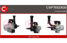 Stavitelný element, turbodmychadlo CASCO CPV73042KS