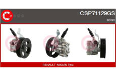 Odpor, vnitřní tlakový ventilátor CASCO CRS78004GS