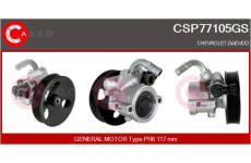 Odpor, vnitřní tlakový ventilátor CASCO CRS75002AS