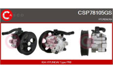 Hydraulické čerpadlo, řízení CASCO CSP78105GS