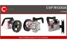 Odpor, vnitřní tlakový ventilátor CASCO CRS78070AS