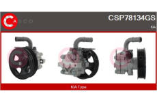 Lamelová spojka, startér CASCO CSA10527AS