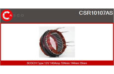 Vystrazny kontakt, opotrebeni oblozeni CASCO CSE81A18AS