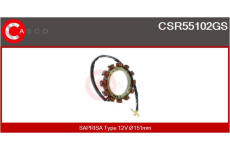 Rameno sterace, cisteni skel CASCO CWA73307AS