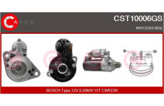 Snímač, počet otáček kol CASCO CSN73E62AS