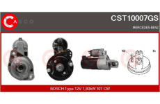 Cidlo, teplota vyfukovych plynu CASCO CSN73F68GS