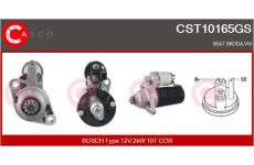 Kluzný kroużek, generátor CASCO CSL10101AS