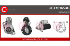 Kluzný kroużek, generátor CASCO CSL10102AS