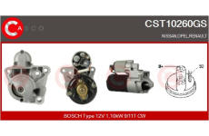 Motor stěračů CASCO CWM15348AS