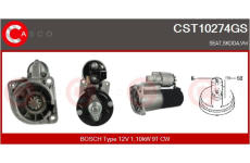 Spínač, světlo zpátečky CASCO CSN86R07AS