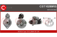 Elektromagnetický spínač, startér CASCO CSO10164AS