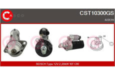 Elektromagnetický spínač pre żtartér CASCO CSO10119AS