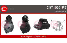 Elektromagnetický spínač pre żtartér CASCO CSO10124AS