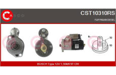 Elektromagnetický spínač, startér CASCO CSO15107GS