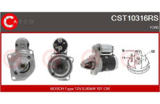 Motor stěračů CASCO CWM15605AS