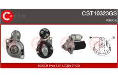 Elektromagnetický spínač pre żtartér CASCO CSO15127AS