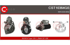 Zvedací zařízení oken CASCO CWL74B09AS