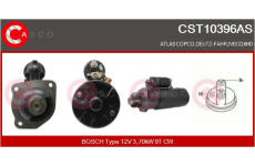 Elektromagnetický spínač, startér CASCO CSO10627AS