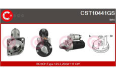 Elektromagnetický spínač pre żtartér CASCO CSO15115AS