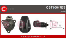 Systém čistenia skiel CASCO CWS10105GS