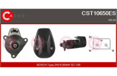 Systém čistenia skiel CASCO CWS10115GS