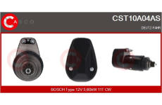 Skupina trupu, turbodmychadlo CASCO CCH73020AS