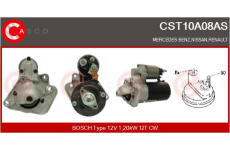 Skupina trupu, turbodmychadlo CASCO CCH73026KS