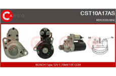 Skupina trupu, turbodmychadlo CASCO CCH73034AS