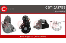 Skupina trupu, turbodmychadlo CASCO CCH73034KS