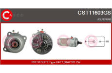 Větrák, chlazení motoru CASCO CEF73362AS