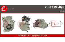 Skupina trupu, turbodmychadlo CASCO CCH73079AS