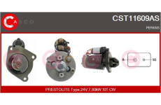 Elektromotor, větrák chladiče CASCO CEF73012AS
