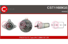 Skupina trupu, turbodmychadlo CASCO CCH73091KS