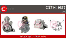 Skupina trupu, turbodmychadlo CASCO CCH75030AS