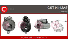 Skupina trupu, turbodmychadlo CASCO CCH76008AS