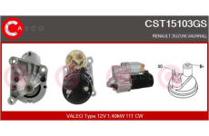 Skupina trupu, turbodmychadlo CASCO CCH76052KS